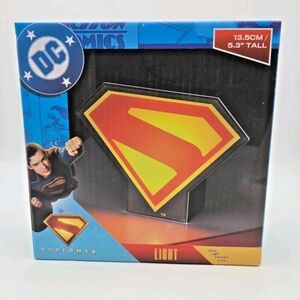 Superman Symbol Box Light PALADONE PRODUCTS, BRAND NEW IN BOX